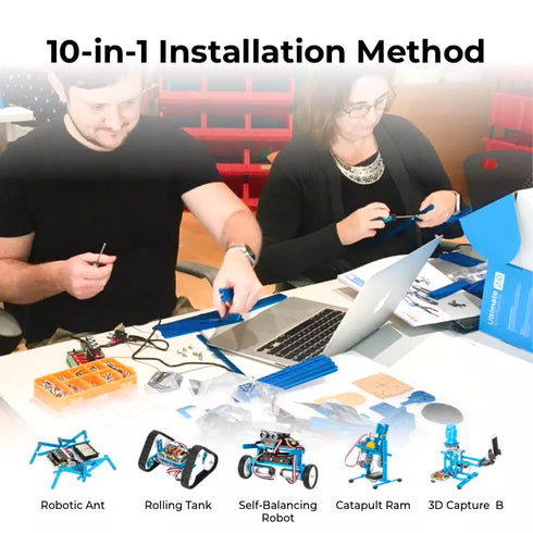 Makeblock mBot Ultimate 10-in-1 Robotics Class Pack for Schools & Groups
